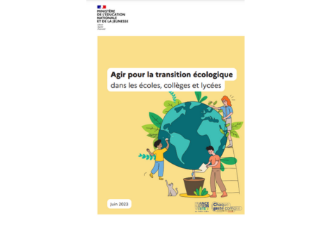 Agir pour la transition écologique dans les écoles, collèges et lycées